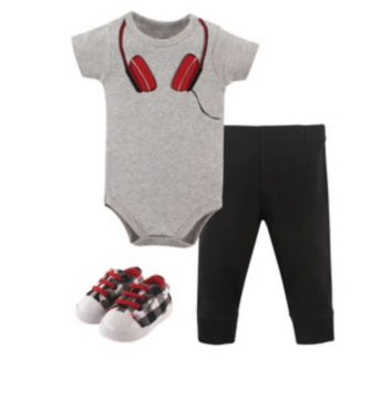 Baby Boy Three Piece Set-Headphone