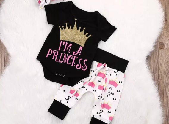 Baby Girl Three Piece Set