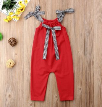 Girl's Offshoulder Jumpsuit