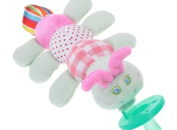 Plush Animal Baby Pacifier